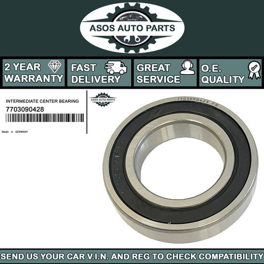 DRIVESHAFT INTERMEDIATE CENTER BEARING Fits OPEL VAUXHALL RENAULT