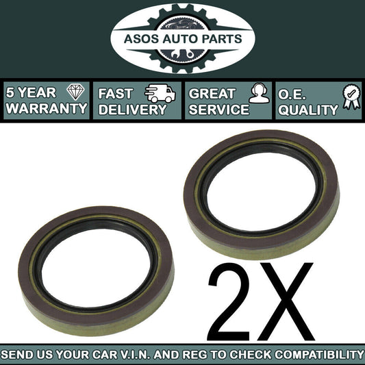 2X ABS MAGNETIC PICK UP RING FITS MERCEDES BENZ C E CLC CLK SLK CLASS FRONT