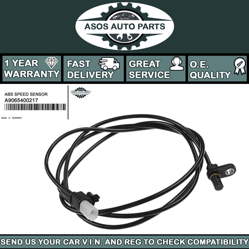 REAR RIGHT ABS SPEED SENSOR Fits VW CRAFTER 30-35 30-50 2.0 2.5 A9065400217