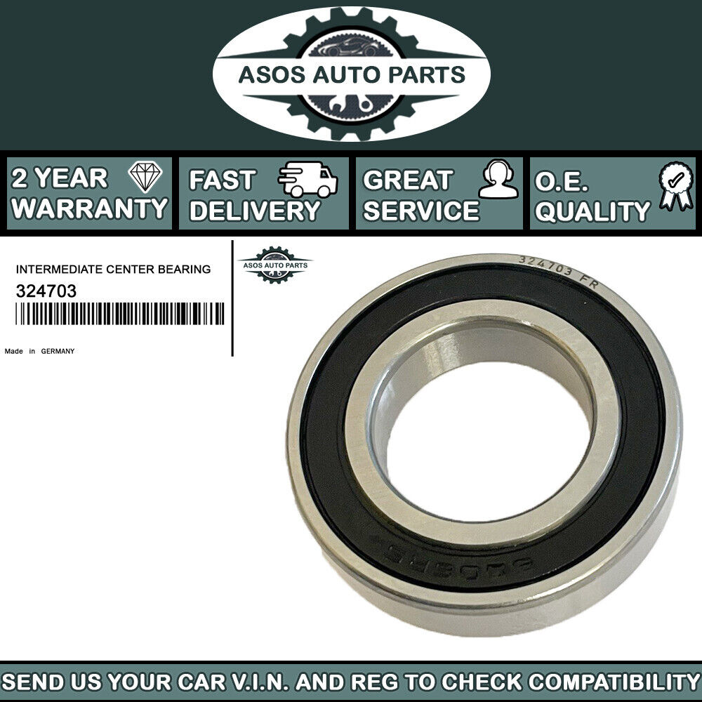 DRIVESHAFT INTERMEDIATE CENTER BEARING Fits CITROEN AX SAXO 1.0 1.1 1.4 1.5 1.6