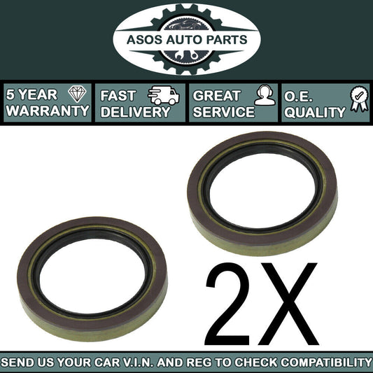 2X ABS MAGNETIC PICK UP RING FITS MERCEDES CLS C218 C219 X218 FRONT