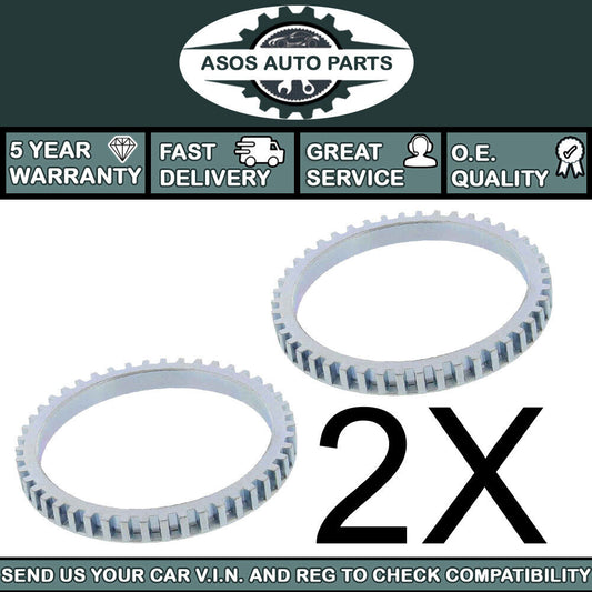 2X ABS RELUCTOR PICK UP RING Fits CHEVROLET AVEO / KALOS NUBIRA LACETTI REZZO