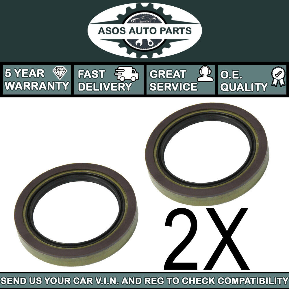 2X ABS MAGNETIC PICK UP RING FITS MERCEDES CLC CL203 C209 A209 R171 R172 FRONT