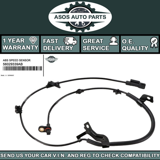 REAR LEFT ABS SPEED SENSOR Fits CHRYSLER 200 SEBRING LANCIA FLAVIA 56029339AB