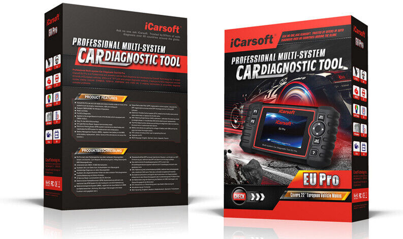 iCARSOFT EU PRO - 2023 - FULL SYSTEM - ALL EURO CARS - DIAGNOSTIC TOOL