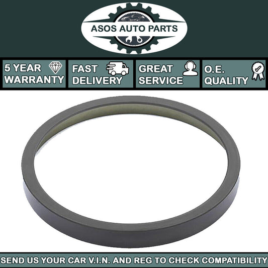 ABS MAGNETIC PICK UP RING Fits PEUGEOT 2008 5008 REAR DISCS