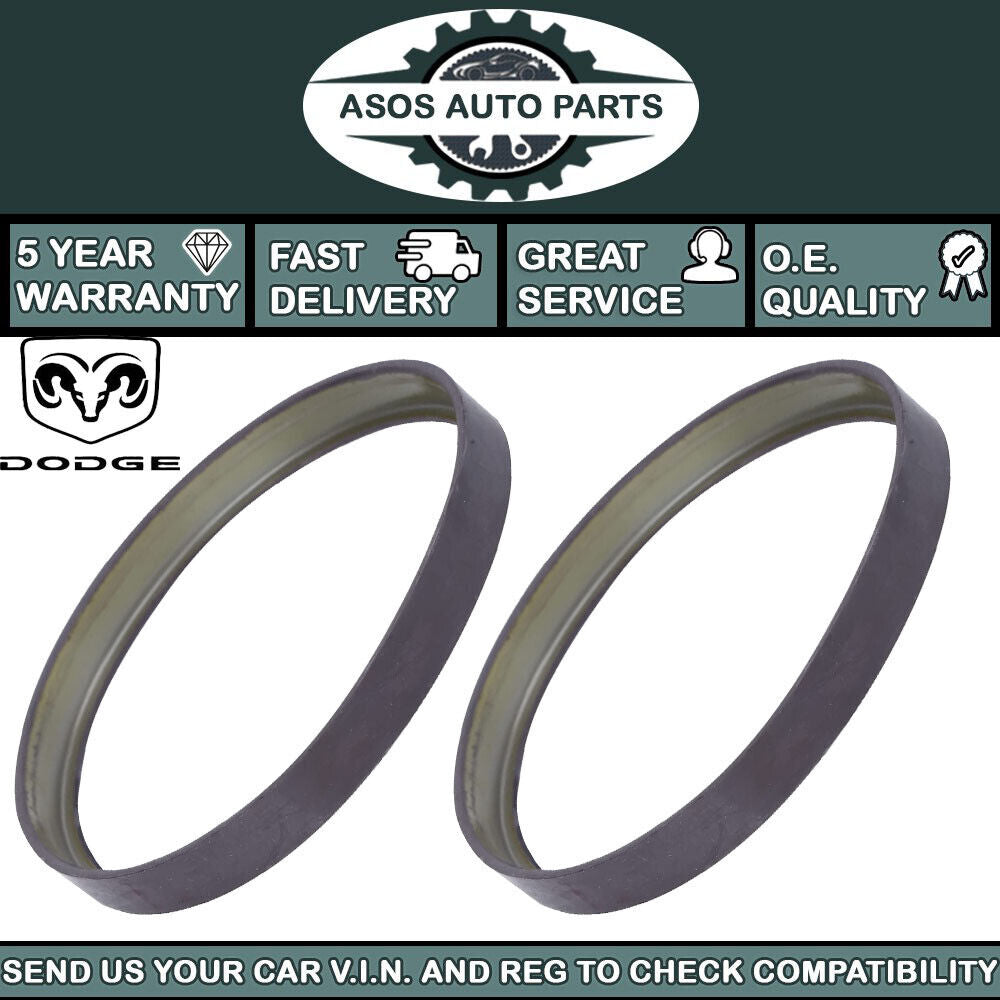 2X DODGE CHARGER MAGNUM CHALLENGER  ABS PICK UP RING [2004-ON] REAR